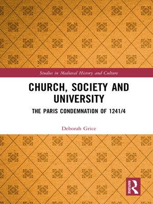 cover image of Church, Society and University